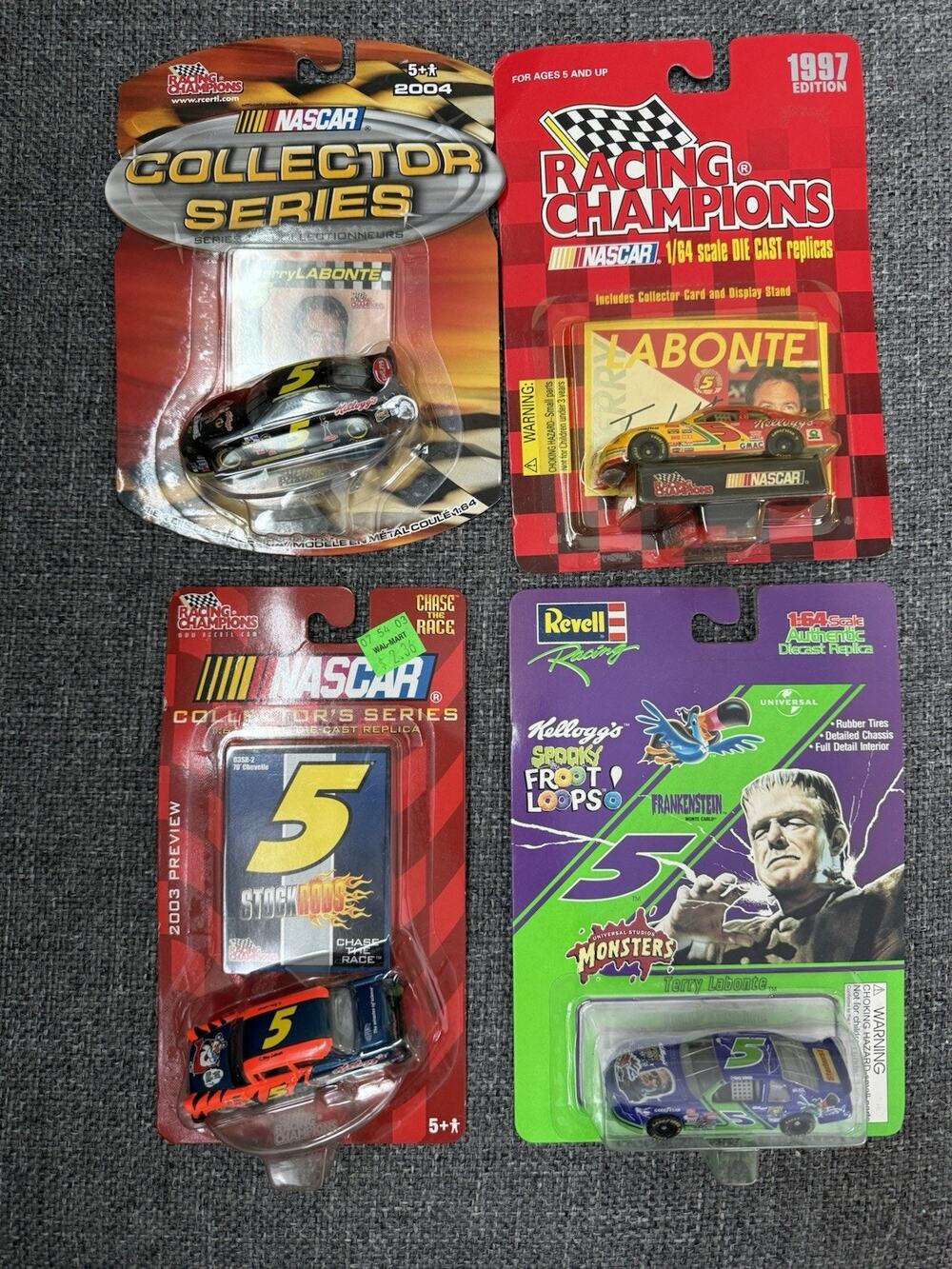 Terry Labonte Vtg Monte Carlo #5 Kellogg's Die-cast Car Lot Nascar Collectors